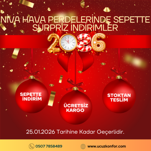 Niva Hava Perdesi Sepette İndirim